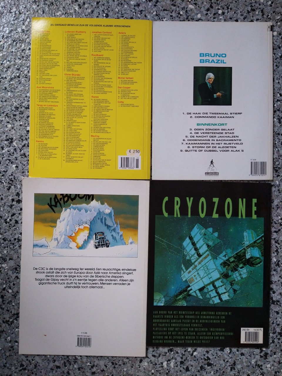 TRIPBOEKEN DIV TITELS