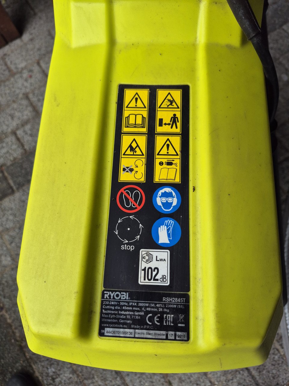 Hakselaar Ryobi