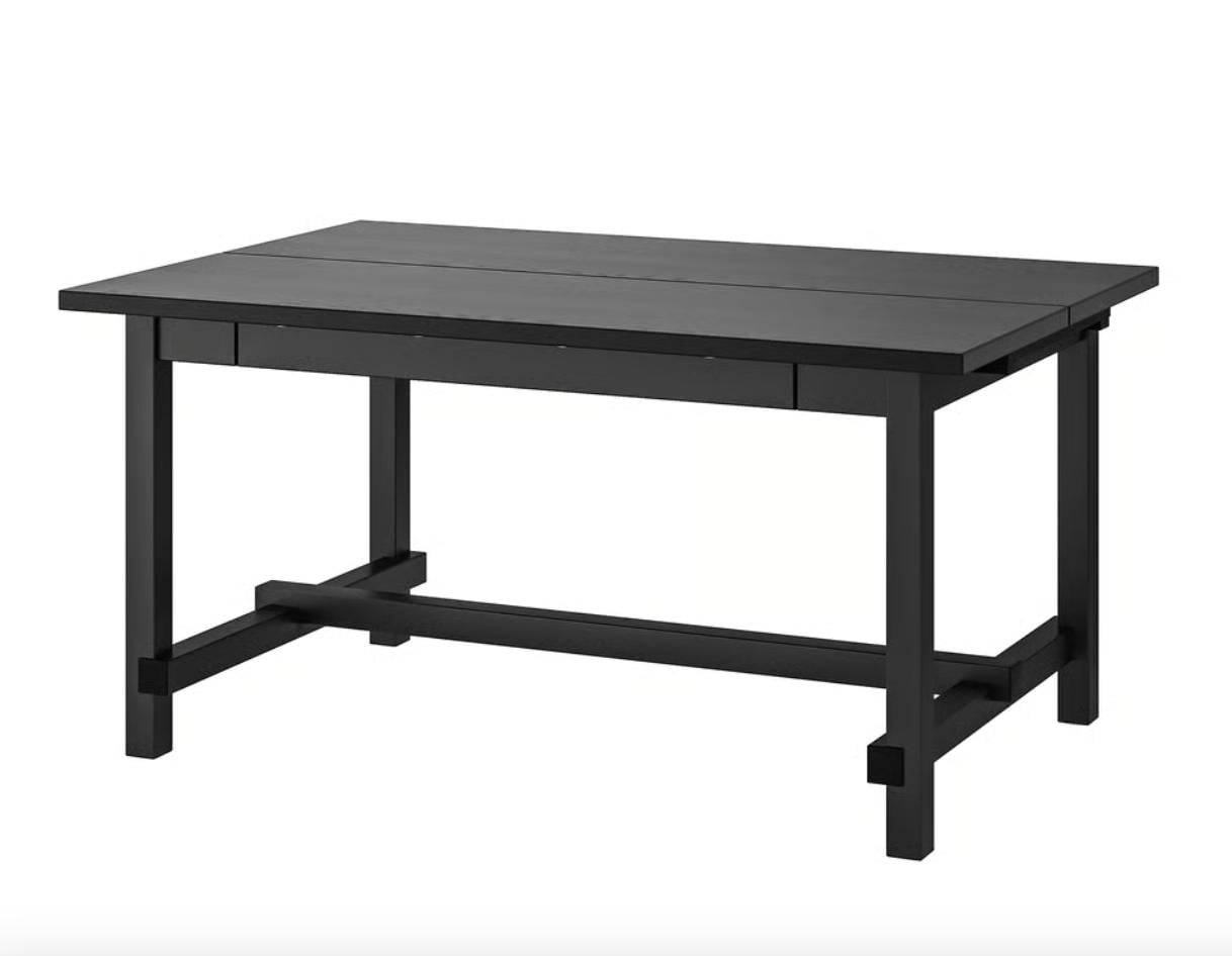 Uitschuifbare eettafel