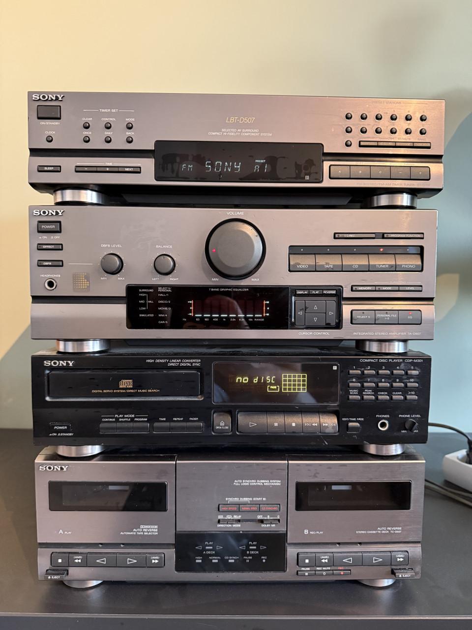 Sony TC-D507 / LBT-D507 Stereo Toren