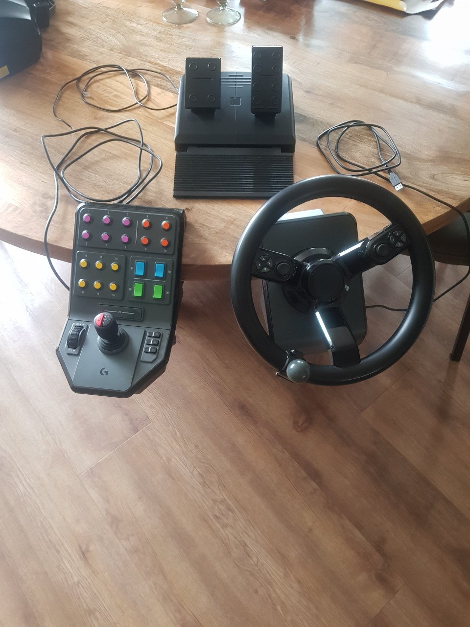 Te koop stuur/voetpedaal