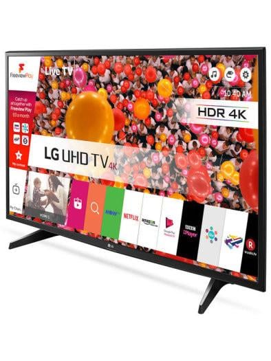 LG 43-inch (109CM) Ultra HD 4K LED Smart TV Wi-Fi