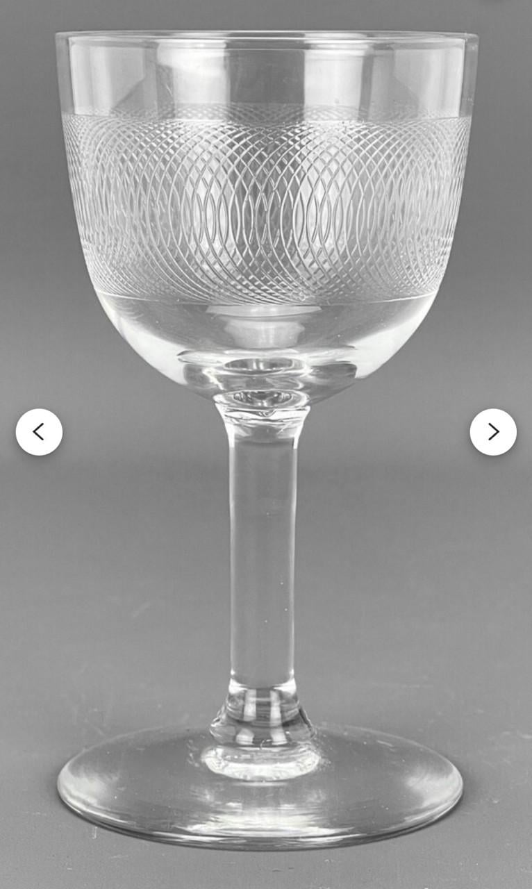 Handgeblazen victoriaanse bitterglaasjes