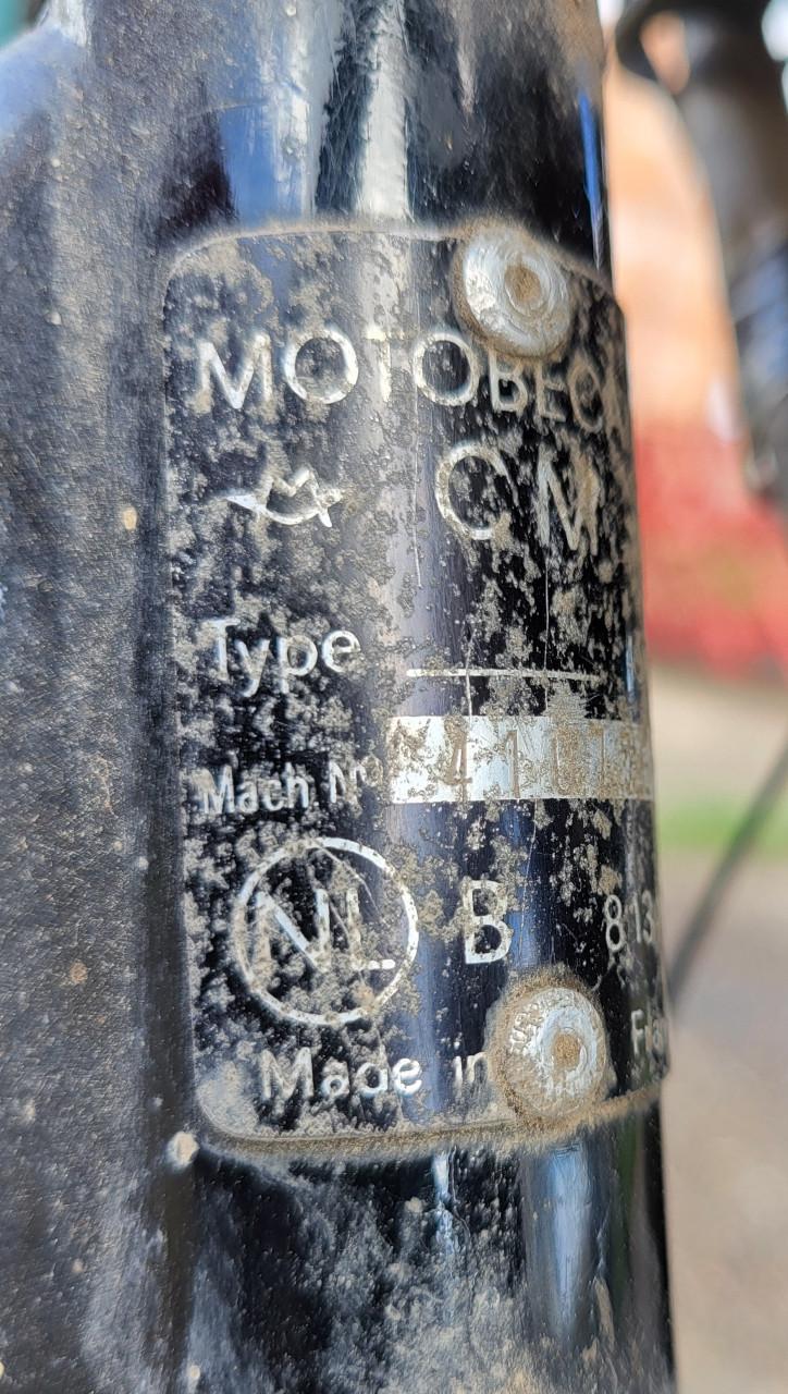 Mobylette bromfiets 1971