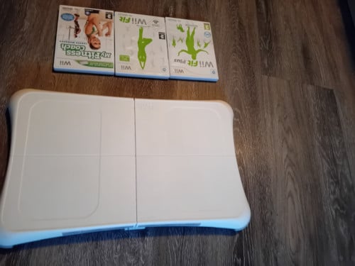 Wii board en 3 spelletjes