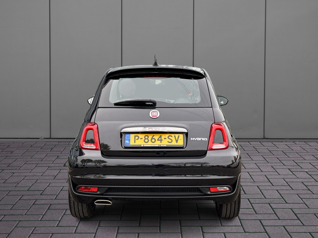 Fiat 500 1.0 hybrid sport | nl-auto | panorama | carplay | navi | clima | c