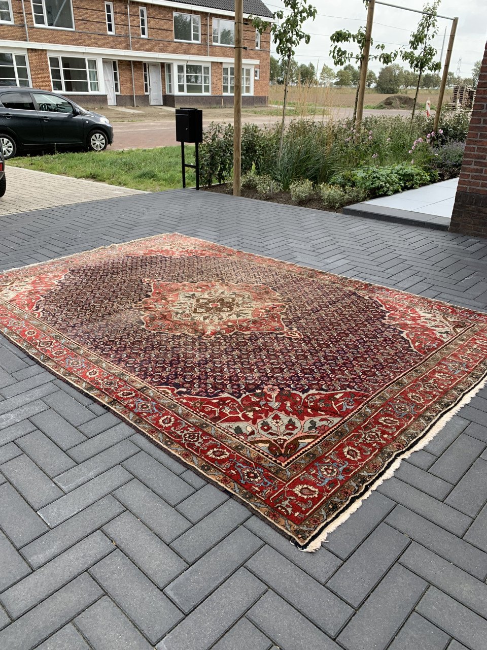 ✨Schitterend Sfeervol Handgeknoopt Vintage Vloerkleed ✨Met Certificaat.