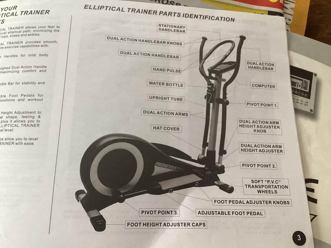 Infinity ST990 elliptical crosstrainer semi-professional