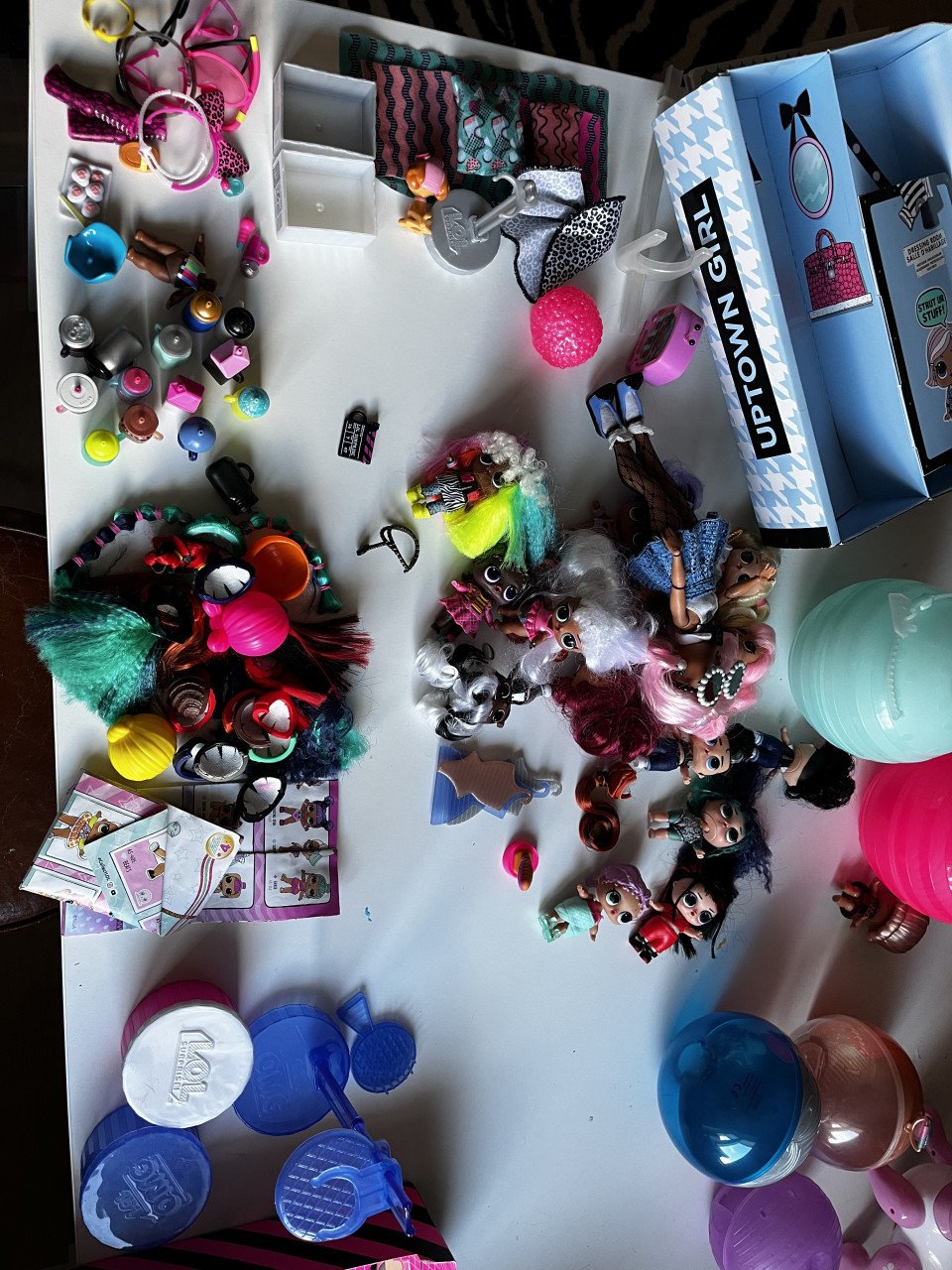 Lol glamper met extra popjes/accessoires