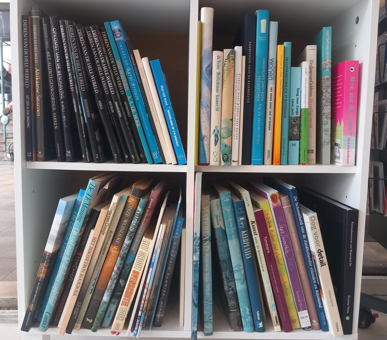 Boeken voor 50 cent per stuk