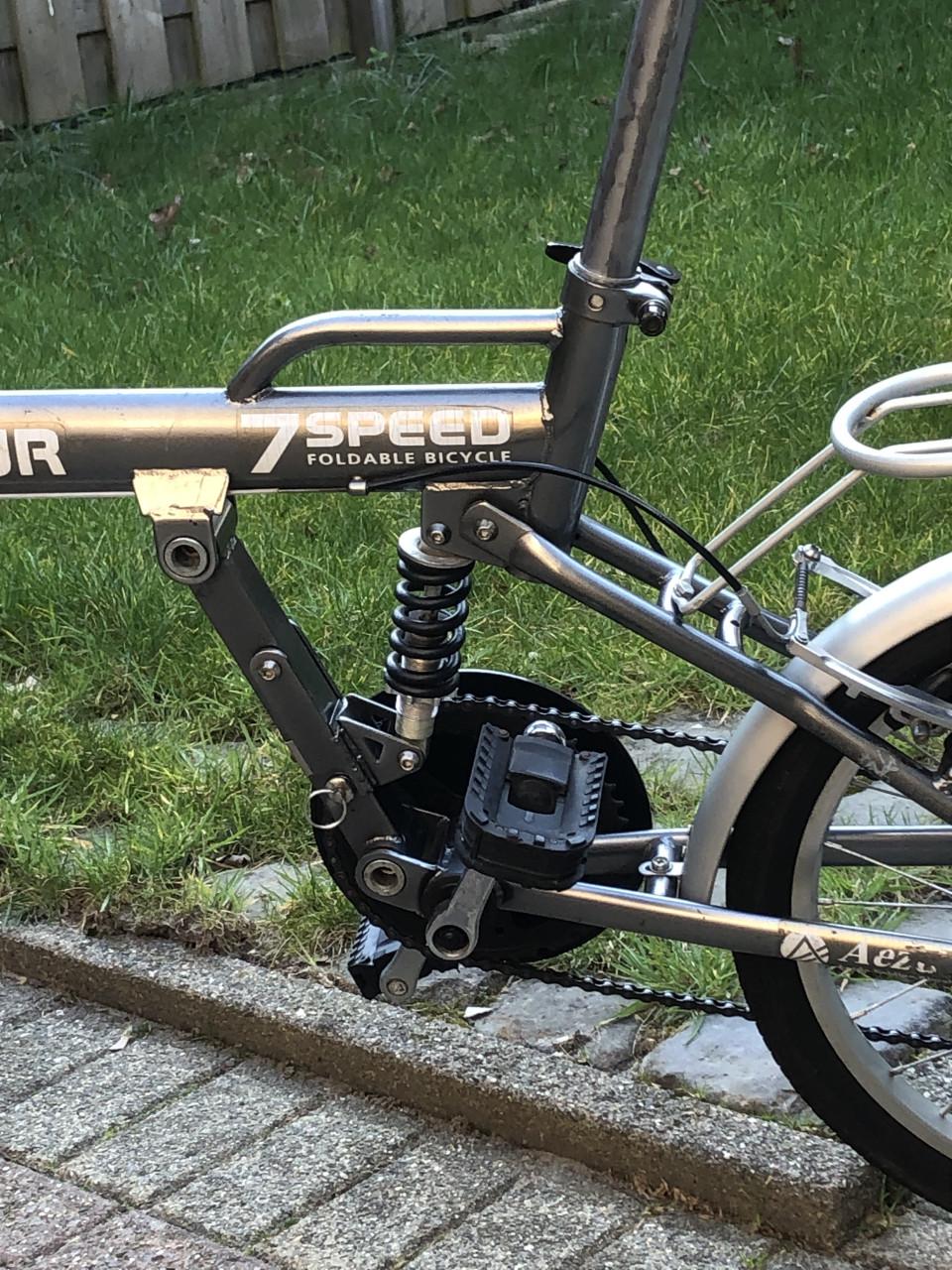 Vouwfiets 7 versnellingen