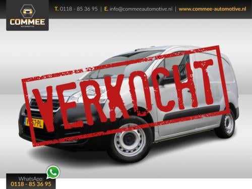 Peugeot Partner 120 1.6 bluehdi 75 l1 premium ✅ac✅trekhaak✅cr.control✅pdc