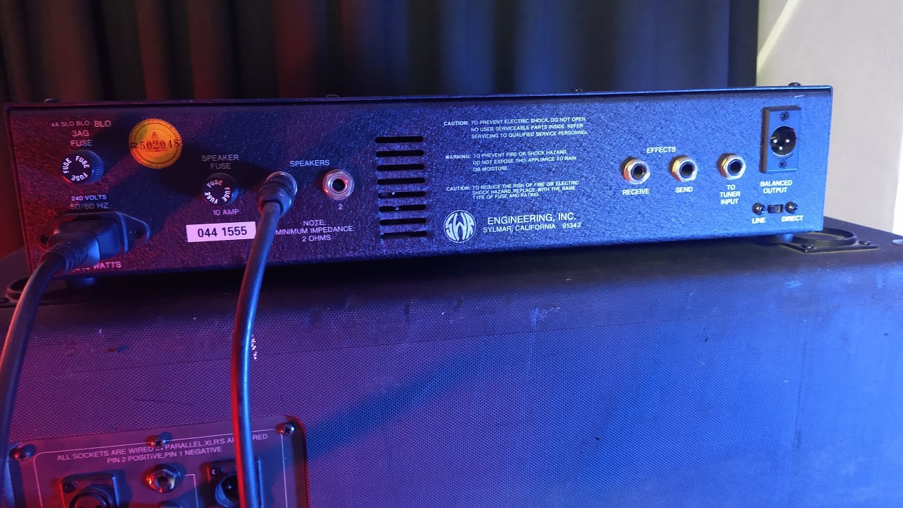 SWR 350 Red Face + Trace Elliot 4x10 Cabinet