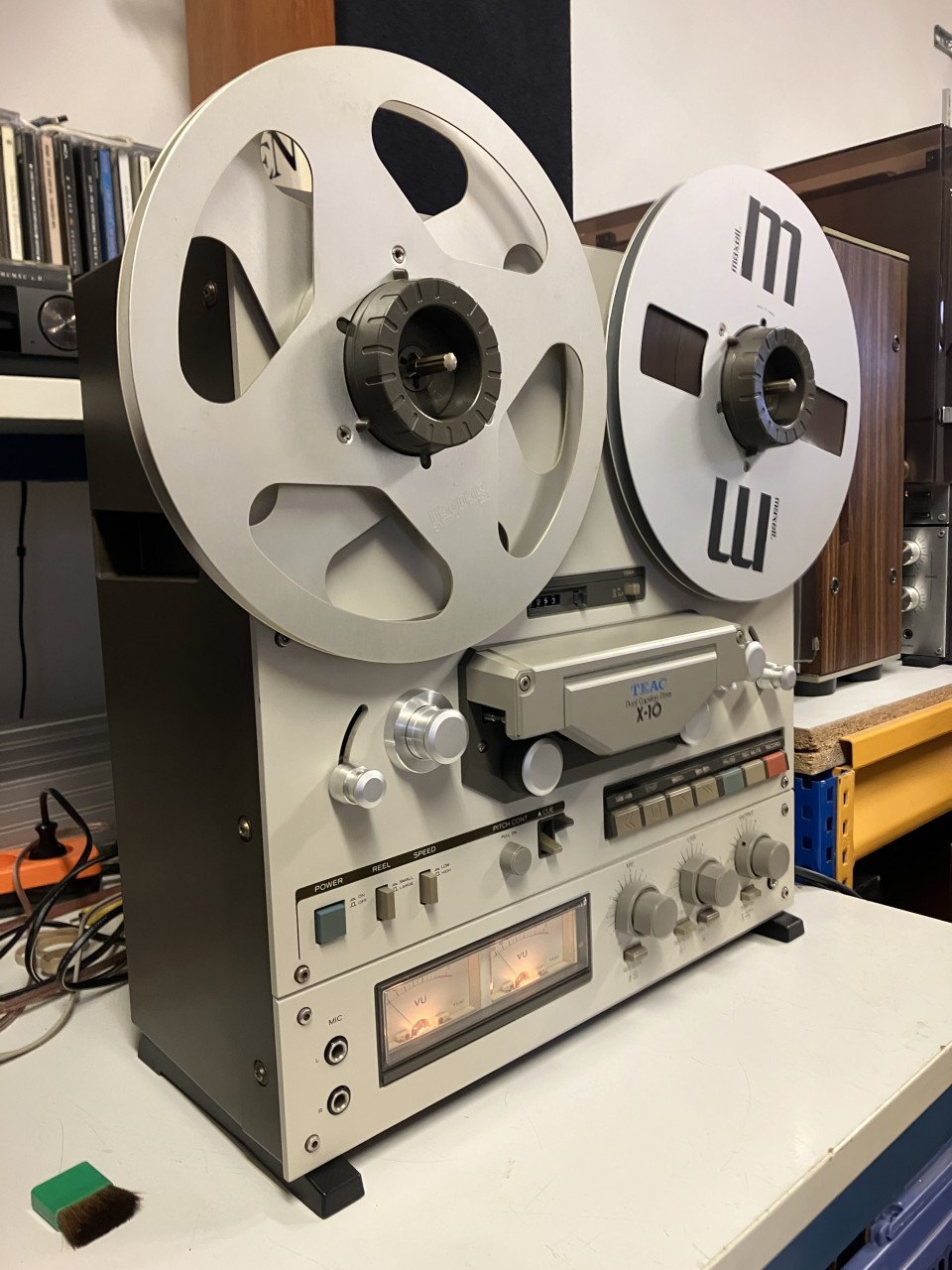 Teac X-10 3 koppen dual capstan groot onderhoud garantie zeer mooie staat