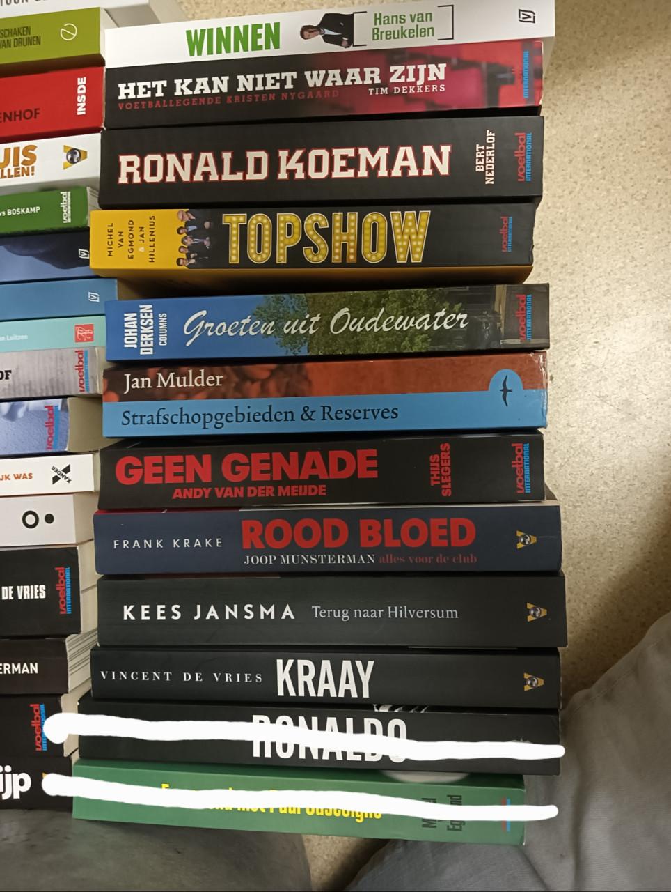 Boekenpakket sport (63 stuks)