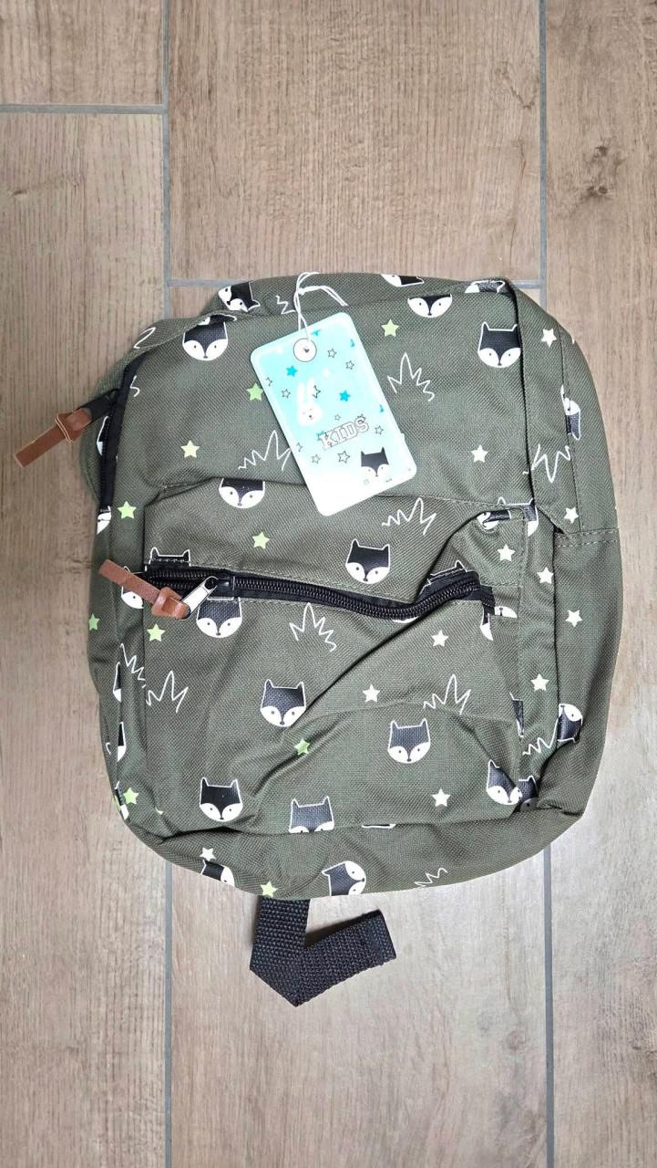 🎈🌿 Nieuwe Stoere Legergroene Kids Rugzak.