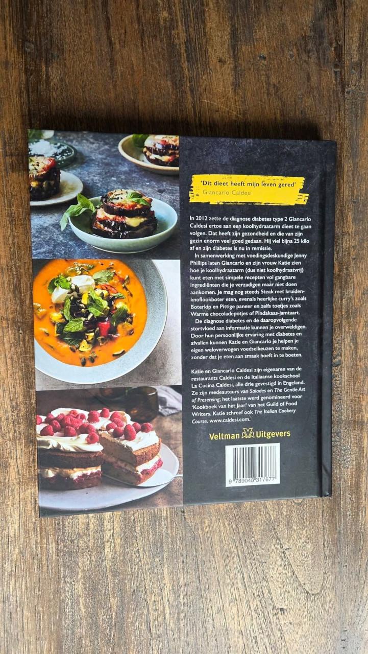 Boek ' Val af en verlaag het risico op diabetes' van Katie & Giancarlo Cald