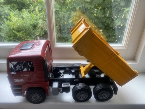 Grote speelgoed auto