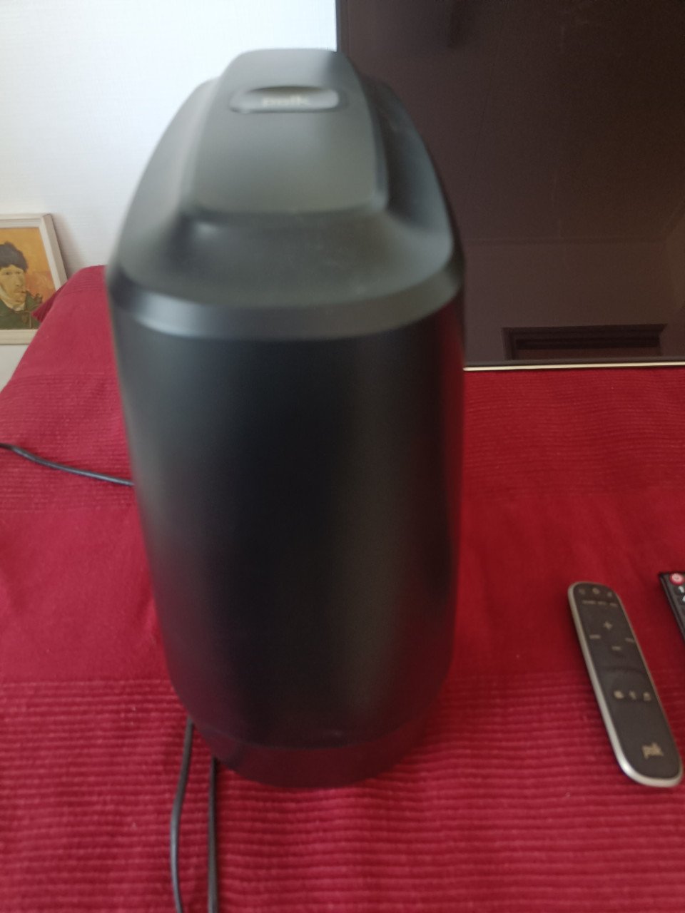 TV met soundbar