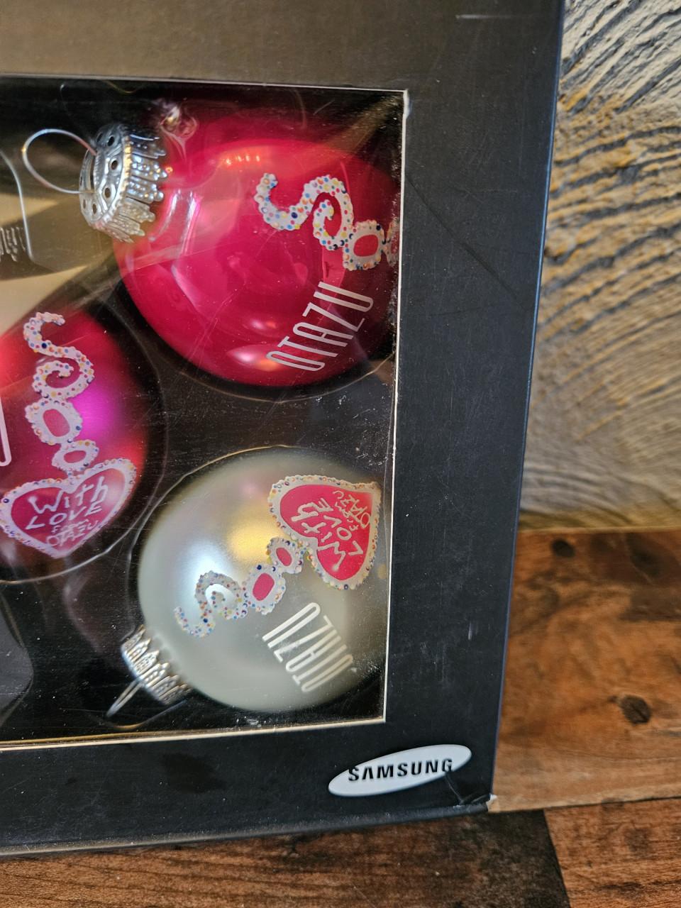 Unieke Otazu x Samsung Designer Kerstballen (5 stuks) - ZGAN