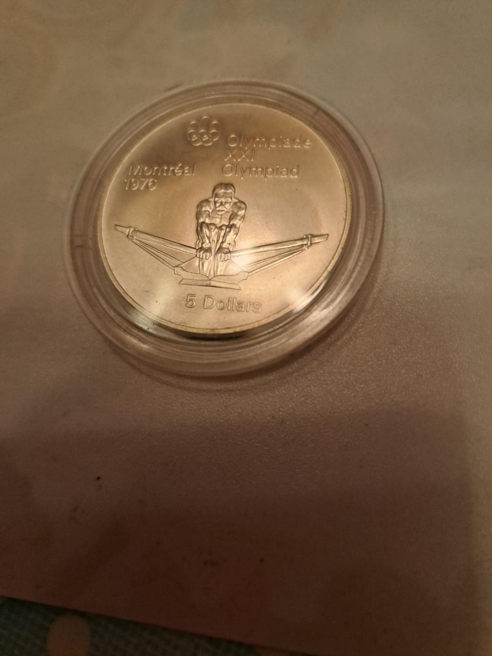 5 dollar olympische spelen 92.5 zilver