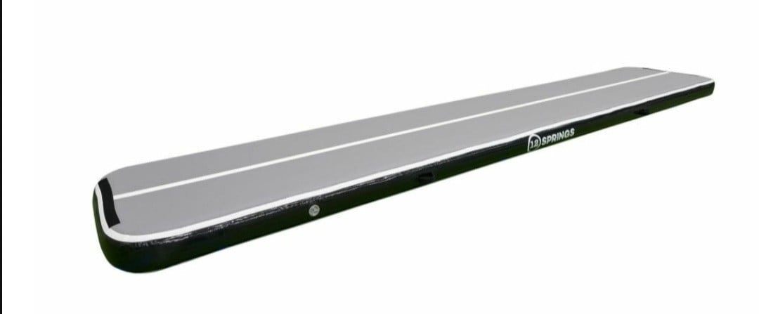 Airtrack 12springs extra dik en lang: 400x100x20