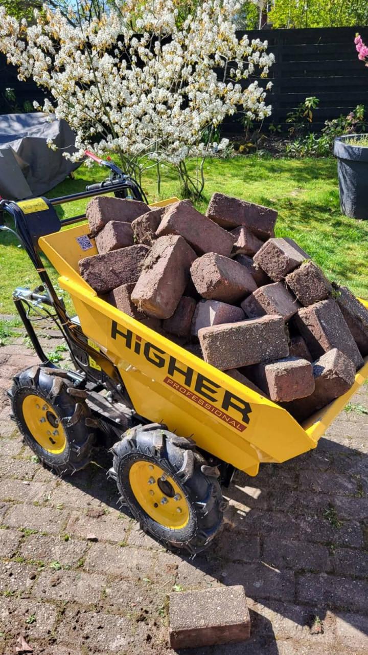 Tuinonderhoud/afvalophalen/ minigraver