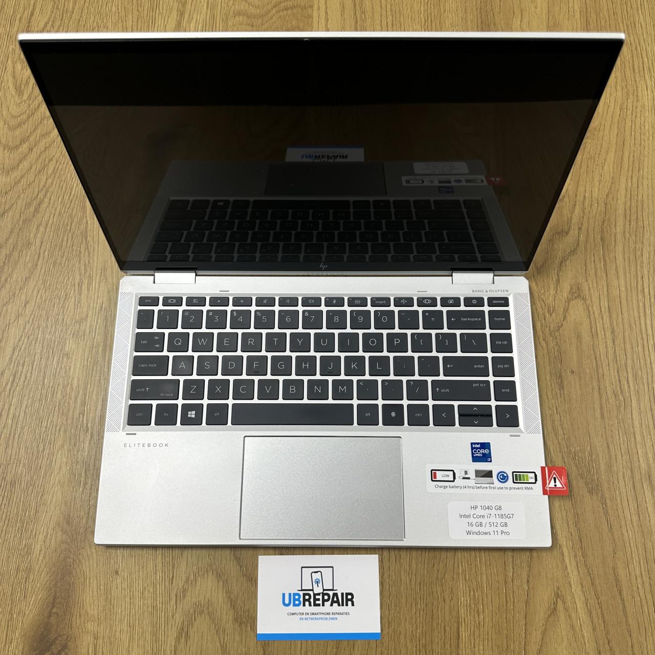 HP Elitebook X360 1040 G8 Intel Core i7 14 inch 512 GB