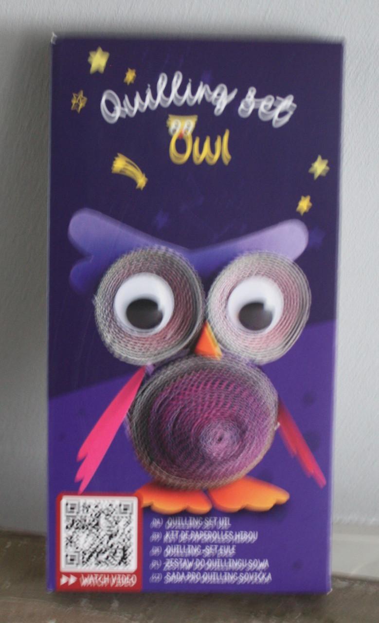 Nieuw in verpakking quilling et uil