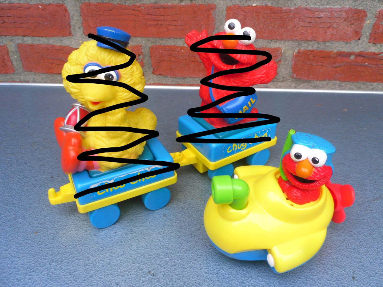 SESAMSTRAAT FIGUREN