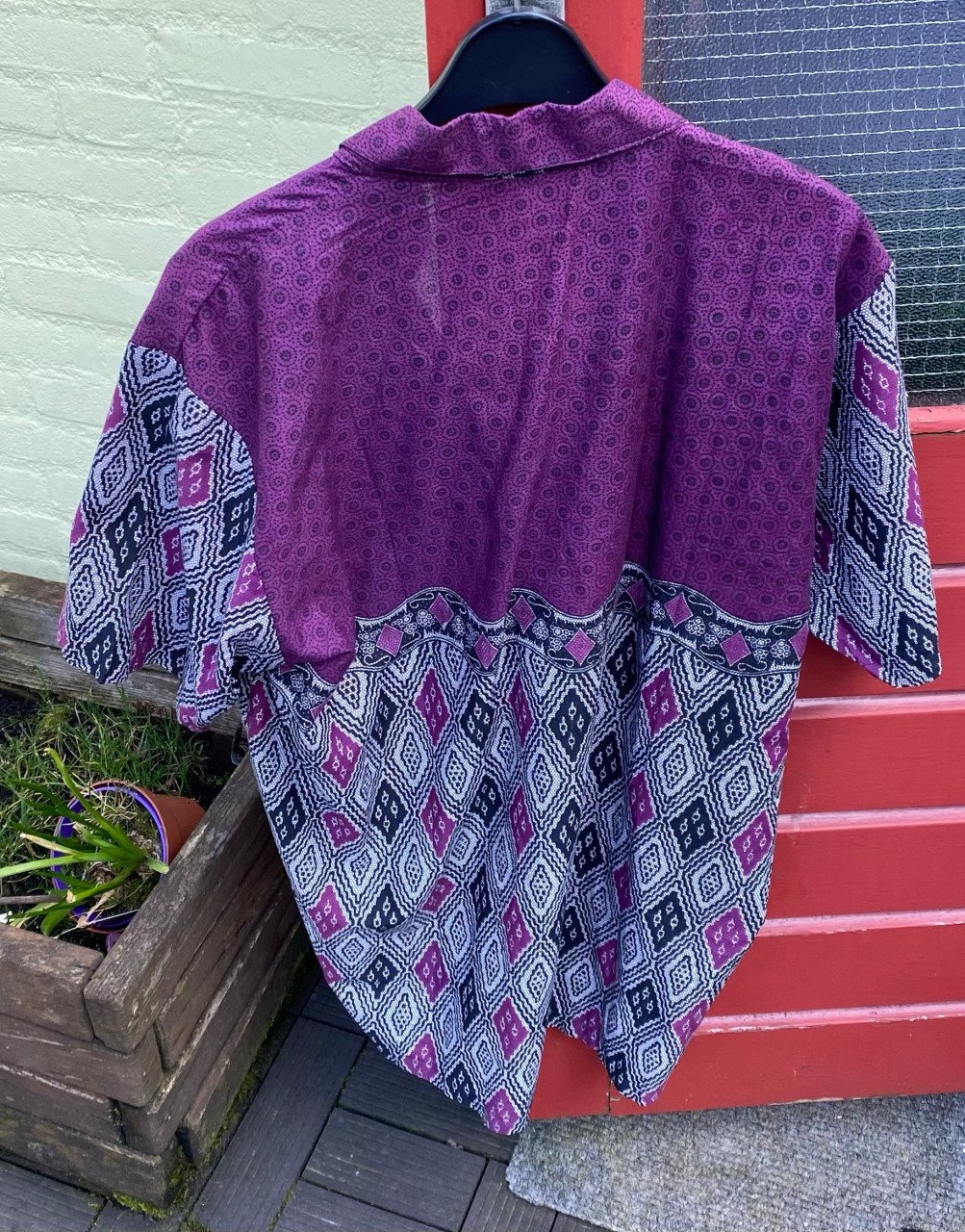 Heren blouse 💜🖤🩶