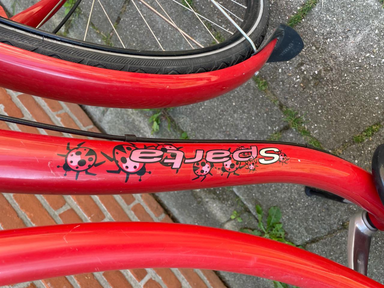 Damesfiets.