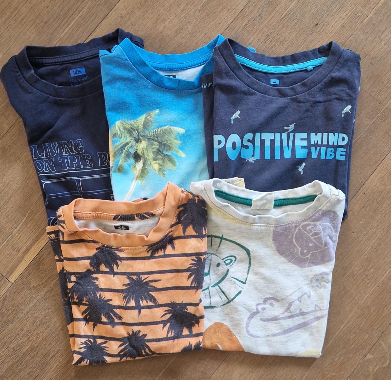 Jongens T-shirts korte mouw maat 98-104