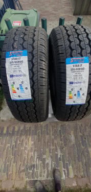 2x banden voor bestelwagen/-bus