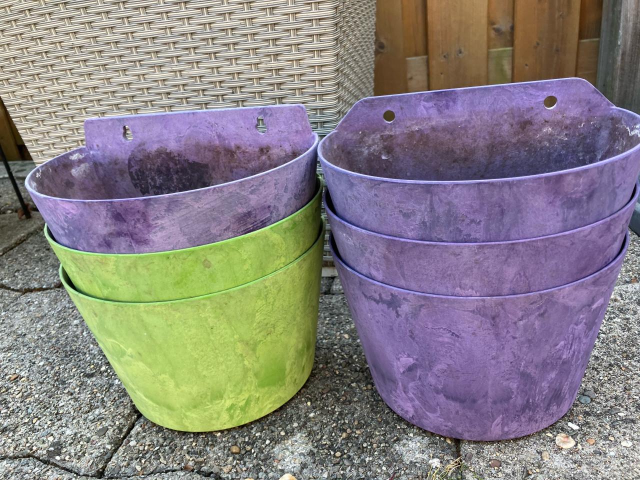 Artstone hang planten bakjes