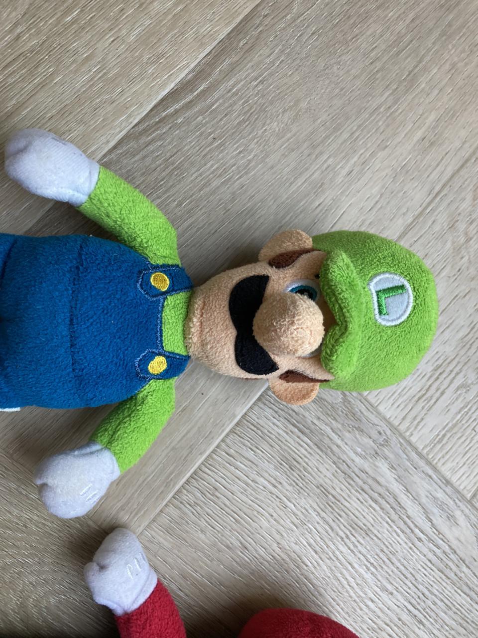 Mario en Luigi knuffels nieuw