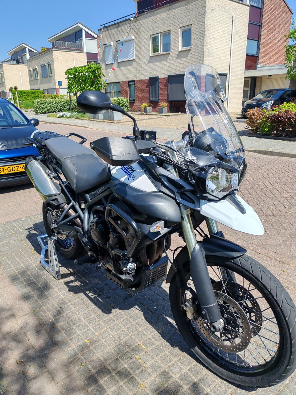 Mooie Triumph tiger 800XC