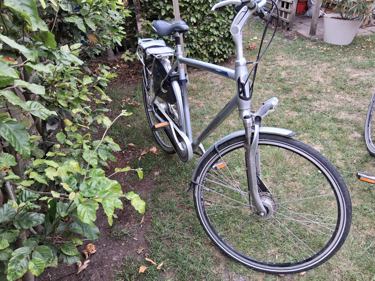 Herenfiets Batavus Fuego Techno Zilver