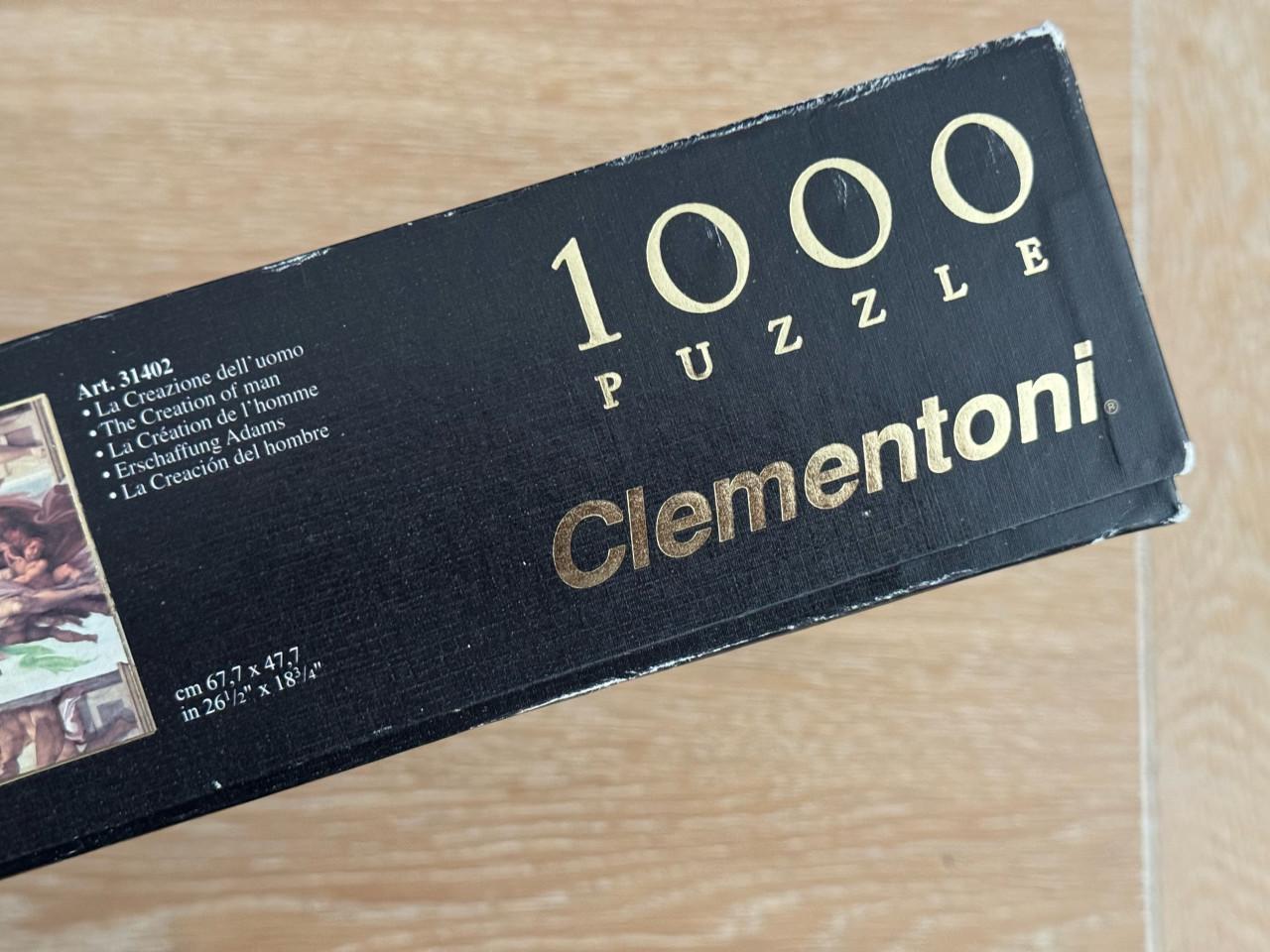Clementoni Michelangelo Puzzel - 1000 Stukjes