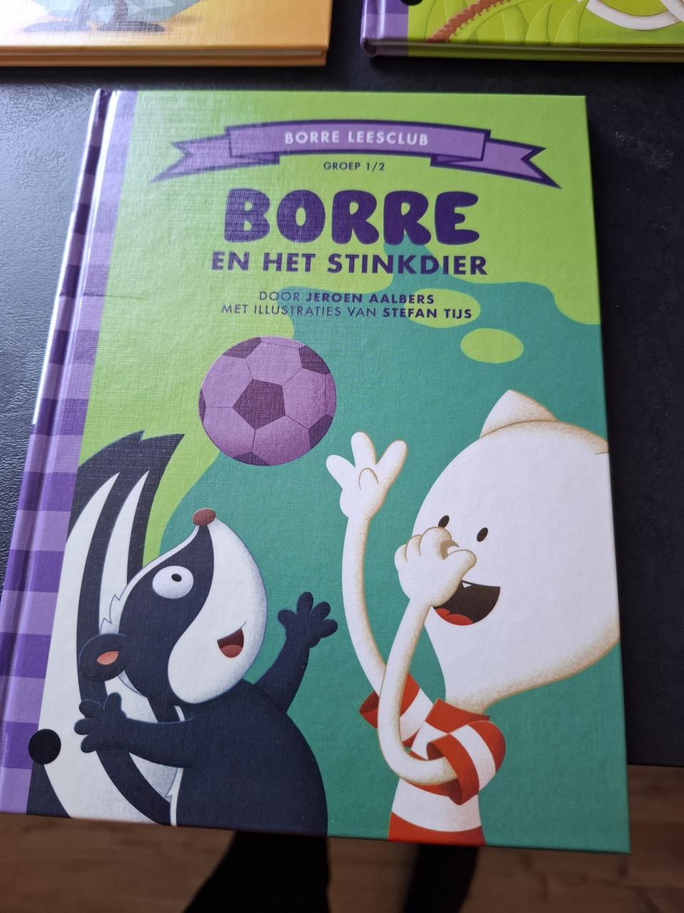 Set 8 Borre boekjes