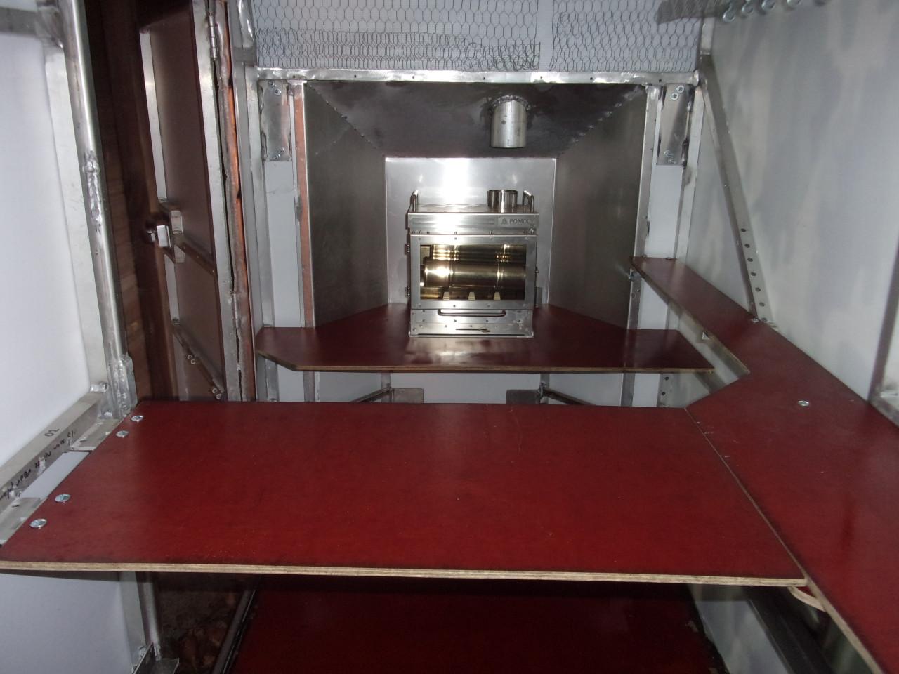 Fietscaravan met aluminium frame