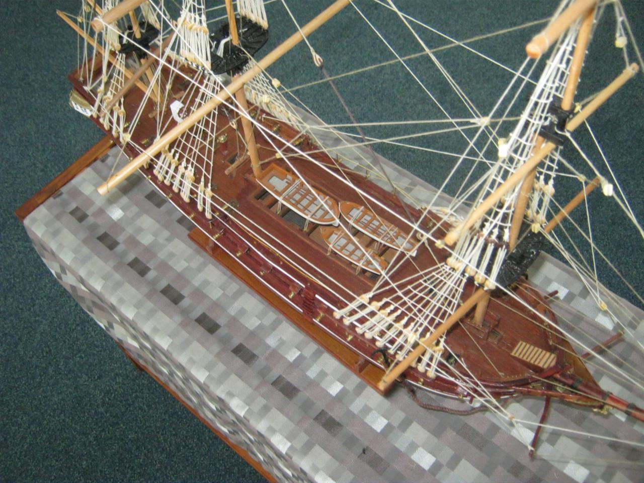 Modelschip Constitution.