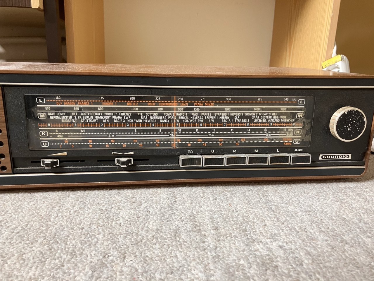 Vintage radio Grundig RF511.