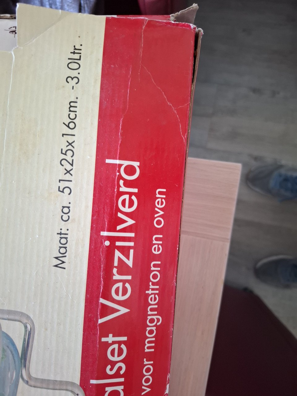 Rechaud warmhouden verzilvert