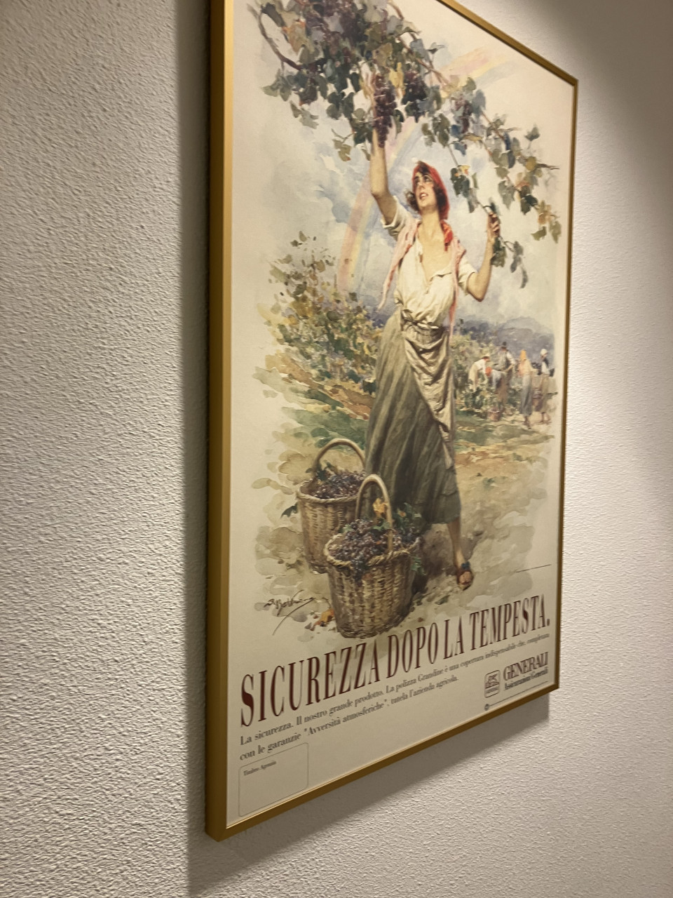 Te koop zeer mooie ingelijste posters van Generali verzekeringen
