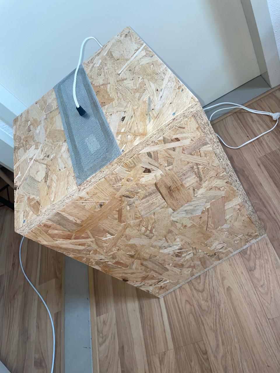 Osb terraruim met fitting