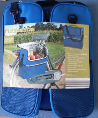 Fietskoeltas blauw