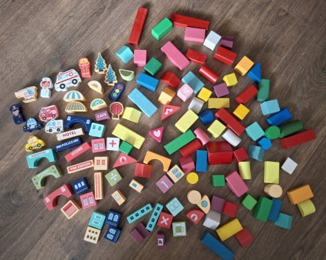 Houten Speelblokjes