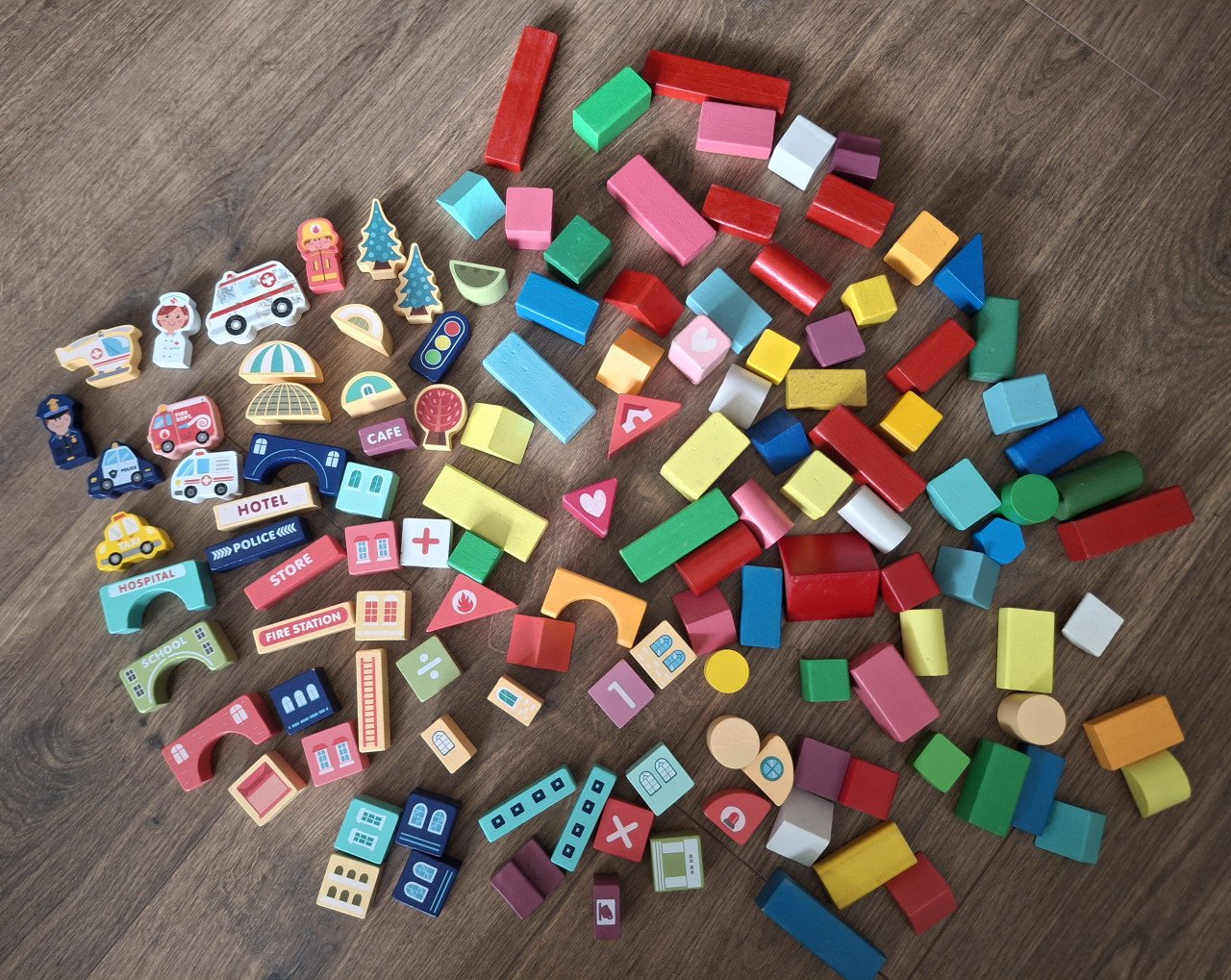 Houten Speelblokjes