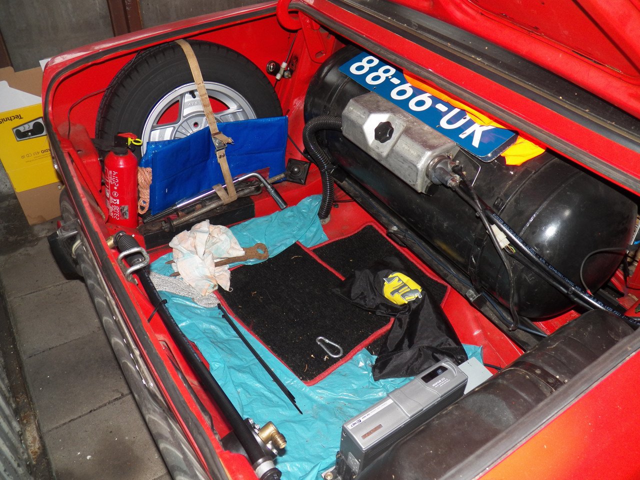 Opel Kadett B 1100 CC op LPG